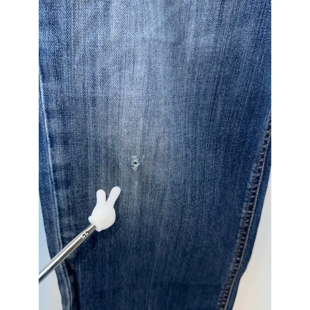 Levis 541 Athletic Fit Stretch Jeans Medium Wash Mens 36x32 Tapered Denim
